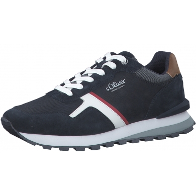 s.Oliver Sneaker 5-13627-28-805 mit Ortholite Innensohle navyblau Herren